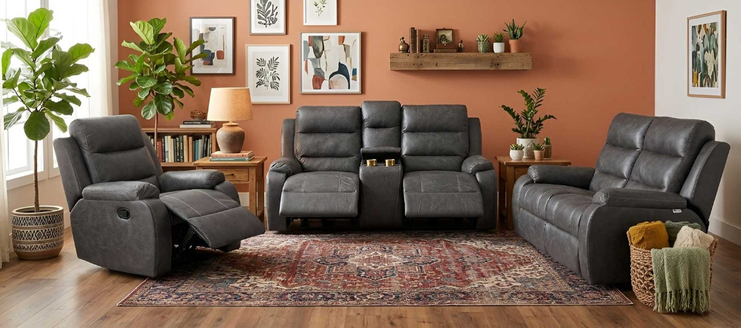 Aspen five-seater recliner range