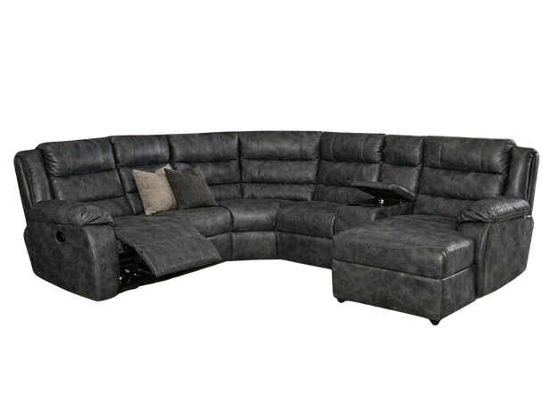 Mayfair corner suite in grey