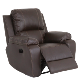 Single recliner in grey