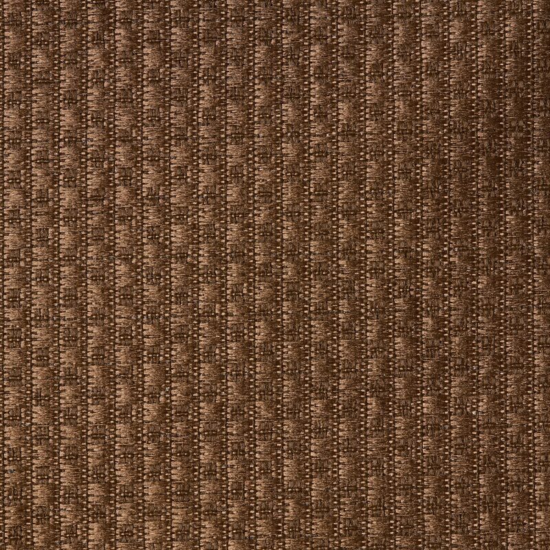 Brown upholstery fabric swatch